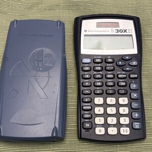 Texas Instruments TI-30X IIS Calculator - Blue and Black